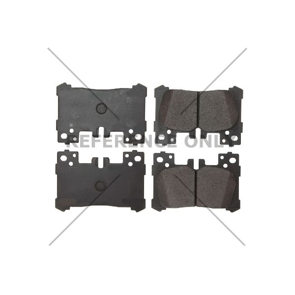 2018-2023 Lexus LC500 Disc Brake Pad Set - Rear (Centric)