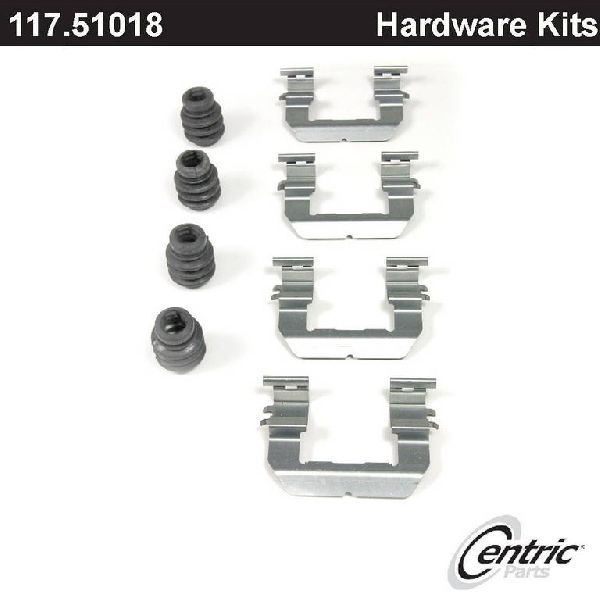 2010-2016 Hyundai Genesis Coupe Disc Brake Hardware Kit - Front (Centric)