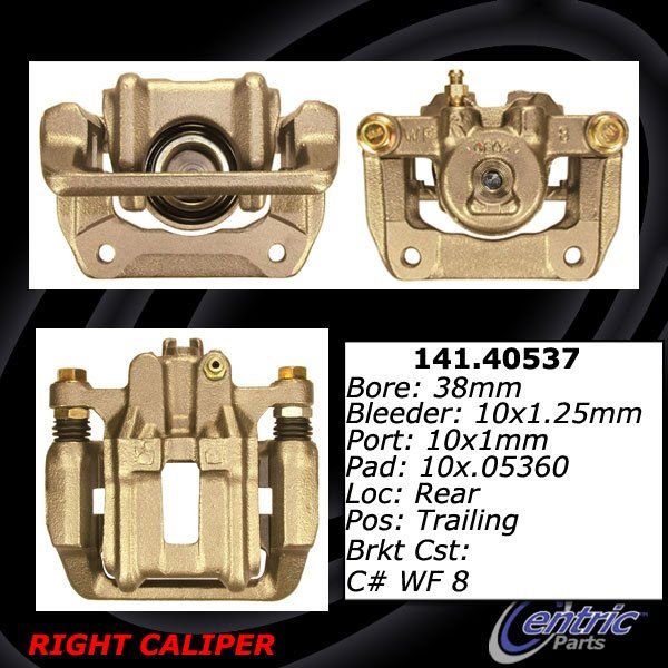 2003-2011 Honda Element Disc Brake Caliper - Rear Right (Centric)