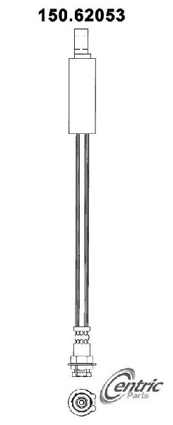 1973-1974 Buick Century Brake Hydraulic Hose - Front (Centric)
