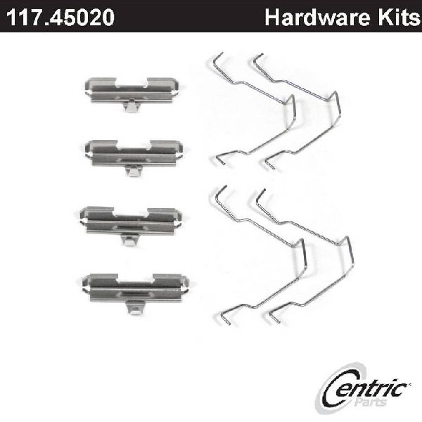 1993-1997 Ford Probe Disc Brake Hardware Kit - Rear (Centric)