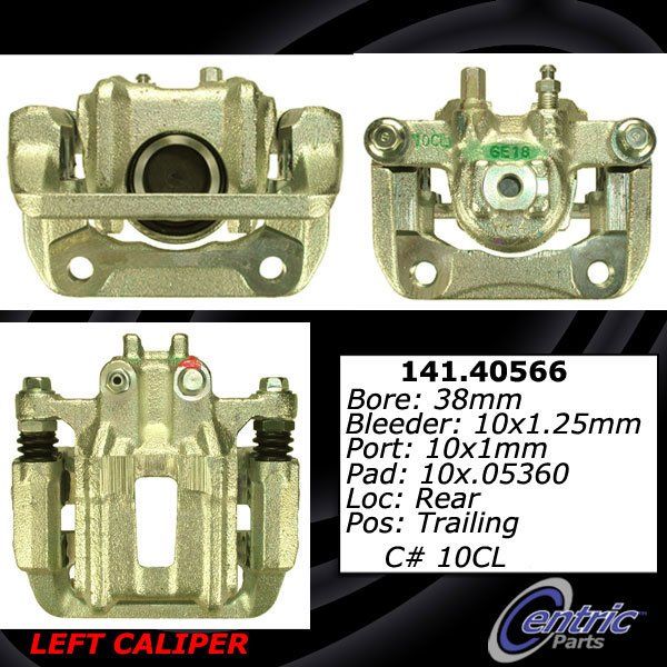 2012-2015 Honda Crosstour Disc Brake Caliper - Rear Left (Centric)