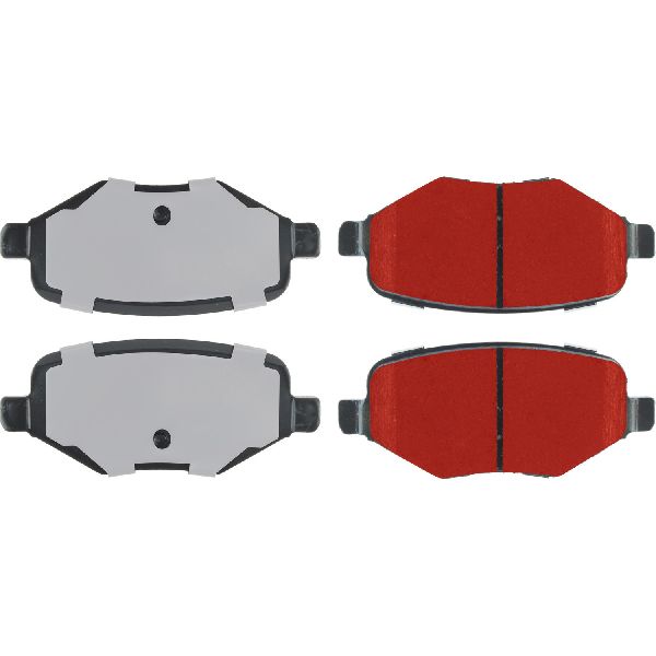 2013-2019 Lincoln MKT Disc Brake Pad Set - Rear (Centric)