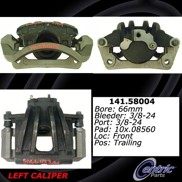 2002-2007 Jeep Liberty Disc Brake Caliper - Front Left (Centric)