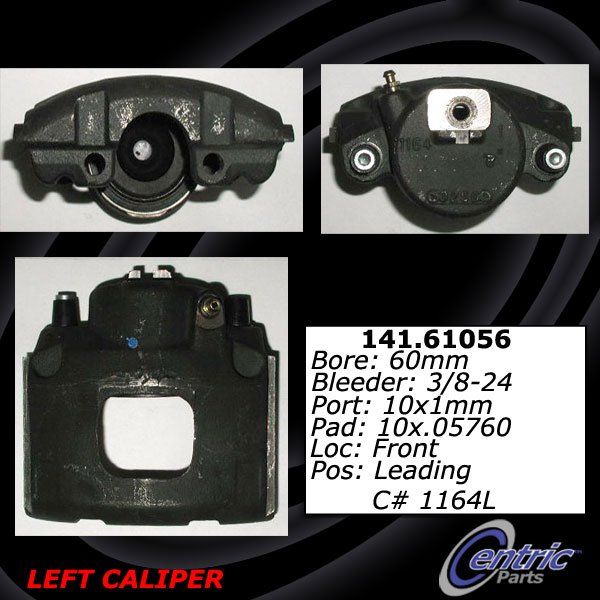 1993-2002 Nissan Quest Disc Brake Caliper - Front Left (Centric)