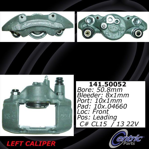 2001-2002 Kia Rio Disc Brake Caliper - Front Left (Centric)