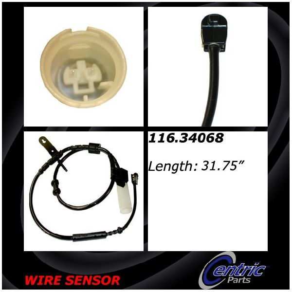 2011-2016 Mini Cooper Disc Brake Pad Wear Sensor - Front (Centric)