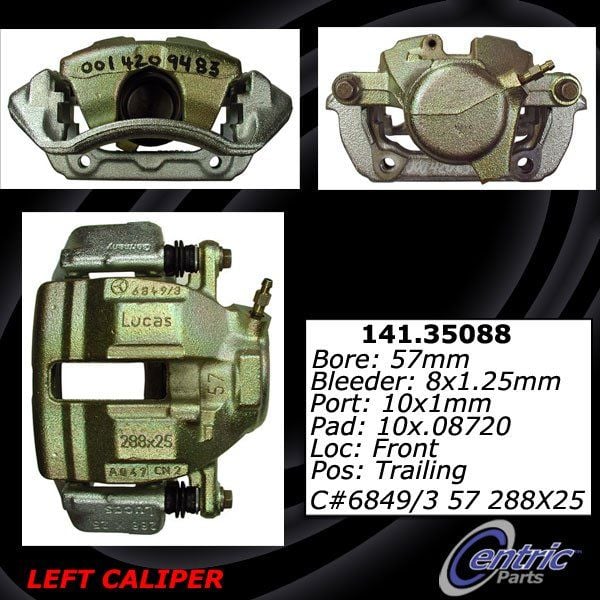 2001-2005 Mercedes-Benz C240 Disc Brake Caliper - Front Left (Centric)