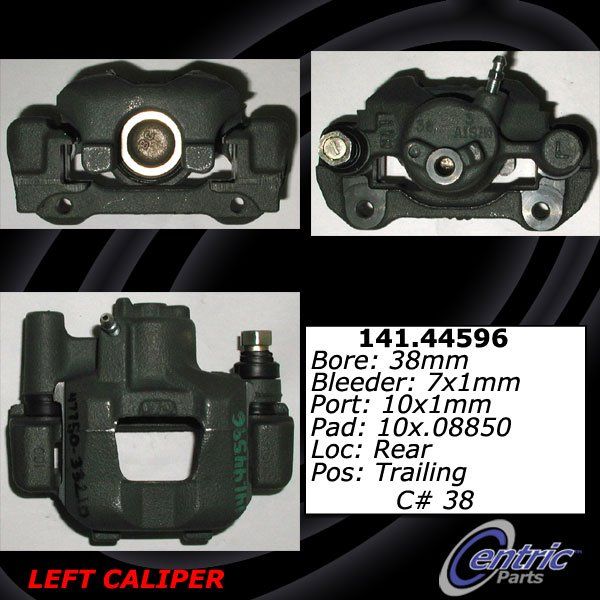 2002-2003 Lexus ES300 Disc Brake Caliper - Rear Left (Centric)
