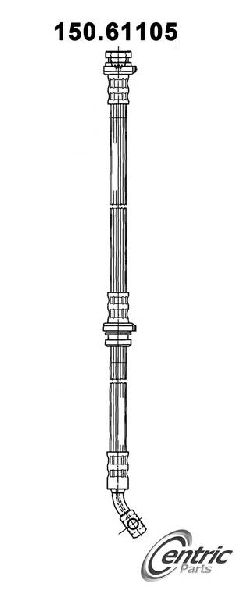 1999-2002 Mercury Villager Brake Hydraulic Hose - Front (Centric)