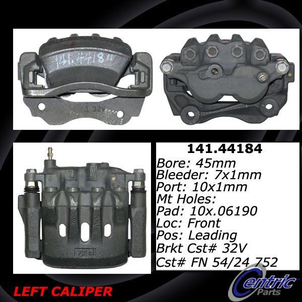 1998-2000 Lexus GS400 Disc Brake Caliper - Front Left (Centric)