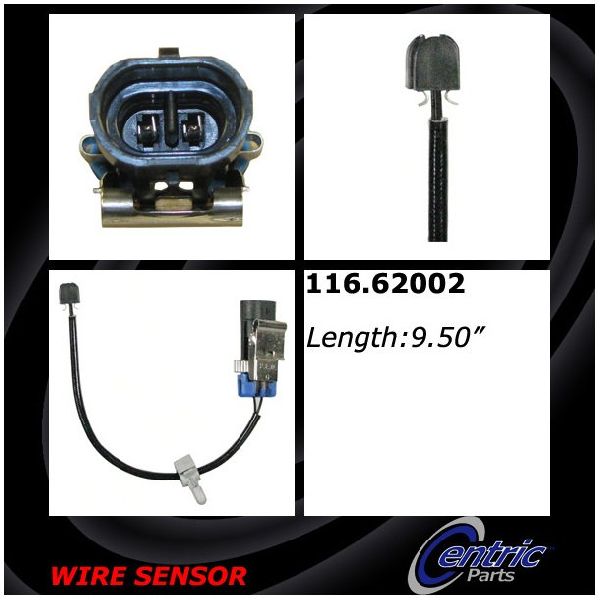 1998-2003 Cadillac Seville Disc Brake Pad Wear Sensor - Rear (Centric)