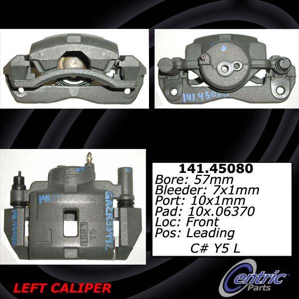 1999-2003 Mazda Protege Disc Brake Caliper - Front Right (Centric)