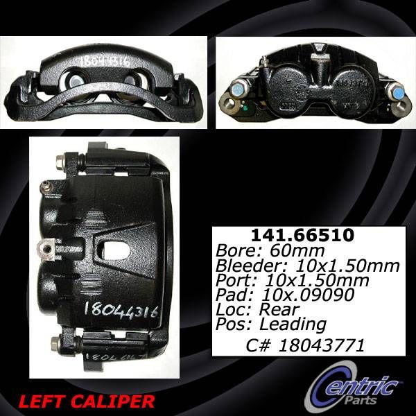 2001-2006 GMC Sierra 3500 Disc Brake Caliper - Rear Left (Centric)