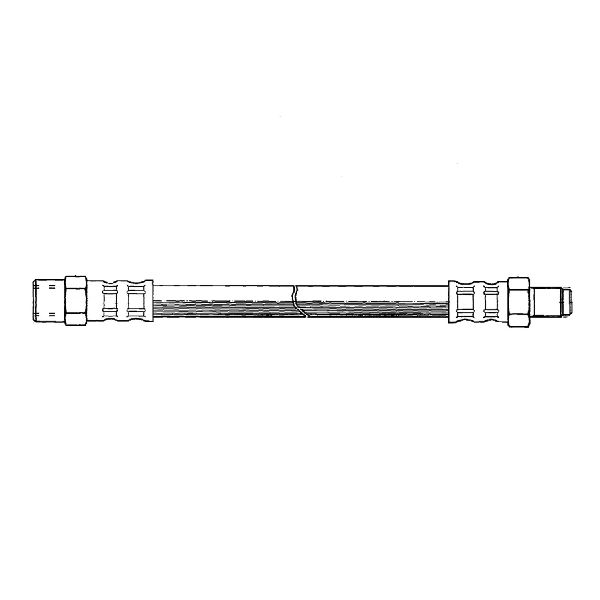 1968-1971 Mercedes-Benz 280SL Brake Hydraulic Hose - Front (Centric)