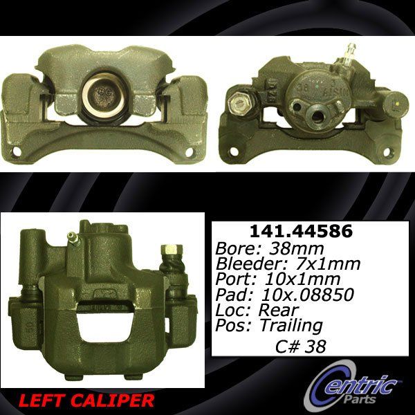 2001-2003 Toyota Highlander Disc Brake Caliper - Rear Left (Centric)