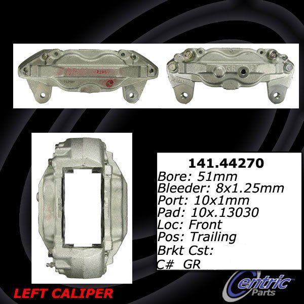 2008-2019 Toyota Sequoia Disc Brake Caliper - Front Left (Centric)