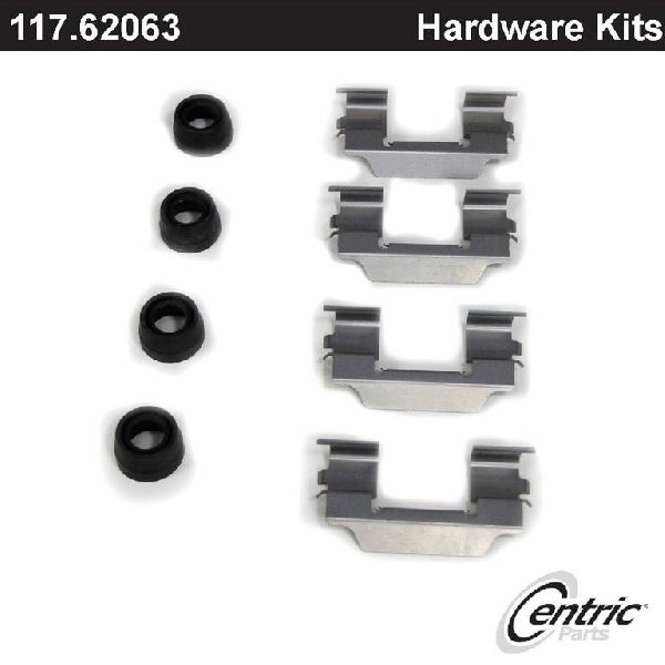 2011 Saab 9-4X Disc Brake Hardware Kit - Rear (Centric)