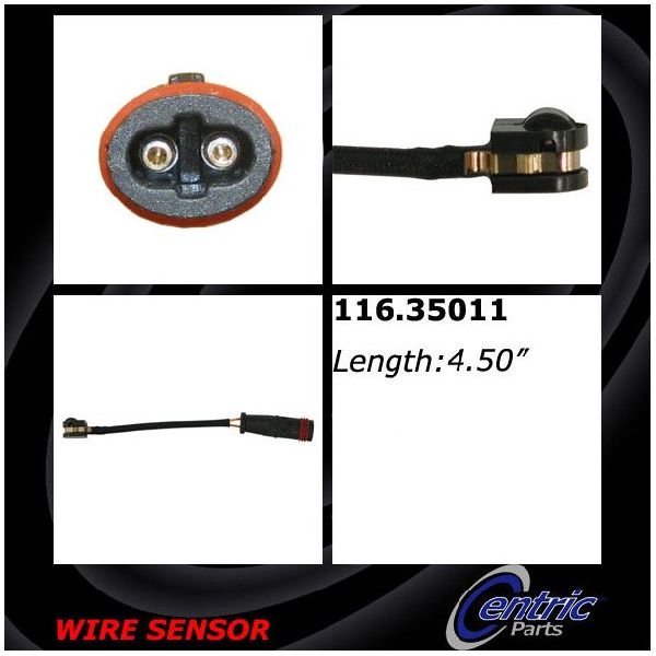 2012-2013 Mercedes-Benz S350 Disc Brake Pad Wear Sensor - Front (Centric)