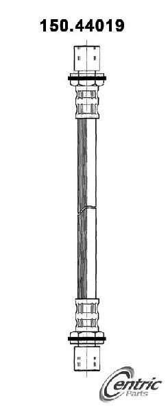 1992-1993 Lexus ES300 Clutch Hydraulic Hose (Centric)