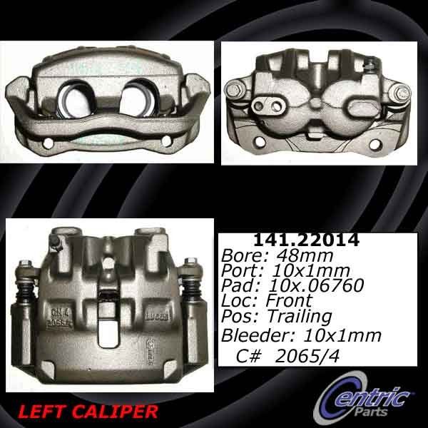 1999-2003 Land Rover Discovery Disc Brake Caliper - Front Left (Centric)