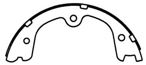 2014-2023 INFINITI Q50 Parking Brake Shoe - Rear (Centric)