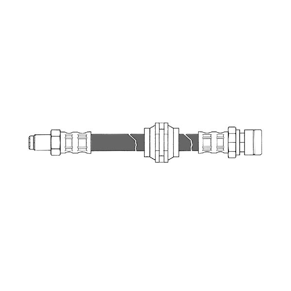 1977-1988 Porsche 924 Brake Hydraulic Hose - Front (Centric)