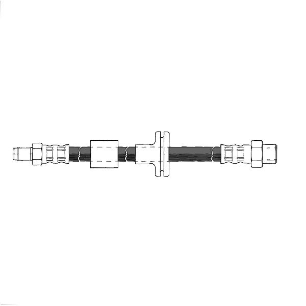 1994-1995 Mercedes-Benz S320 Brake Hydraulic Hose - Front (Centric)