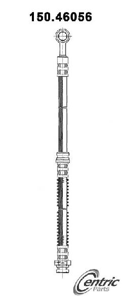 1995-2000 Dodge Avenger Brake Hydraulic Hose - Front (Centric)
