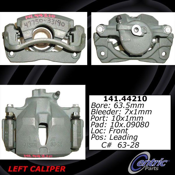 2002-2006 Toyota Camry Disc Brake Caliper - Front Left (Centric)