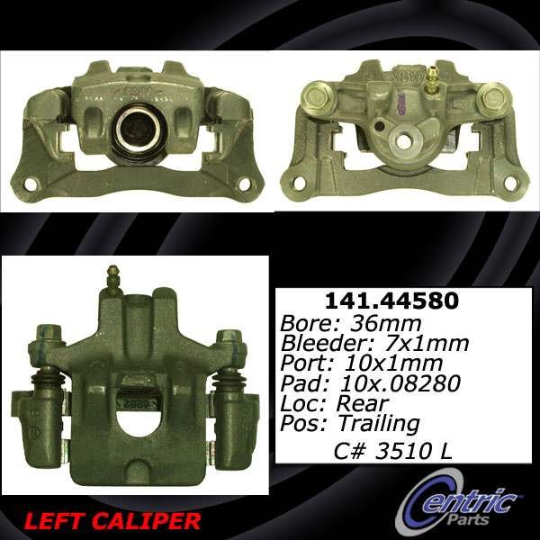 2000-2003 Toyota Solara Disc Brake Caliper - Rear Right (Centric)