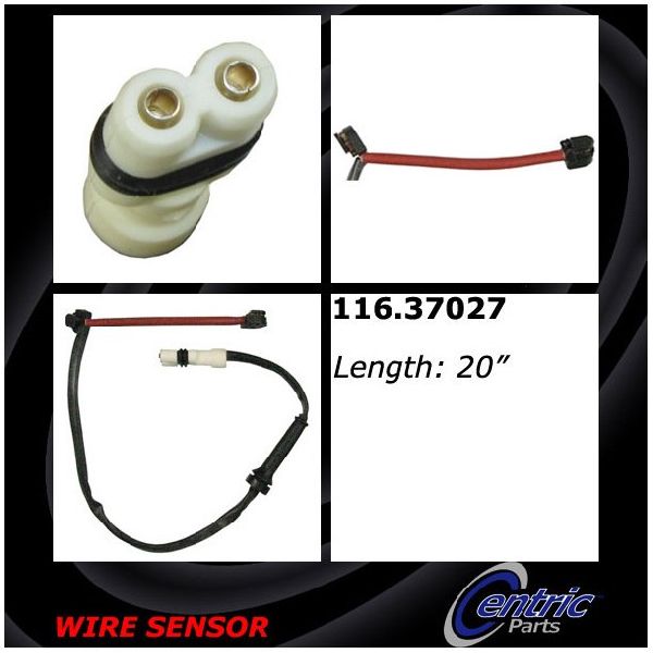 2005-2012 Porsche Boxster Disc Brake Pad Wear Sensor - Rear (Centric)