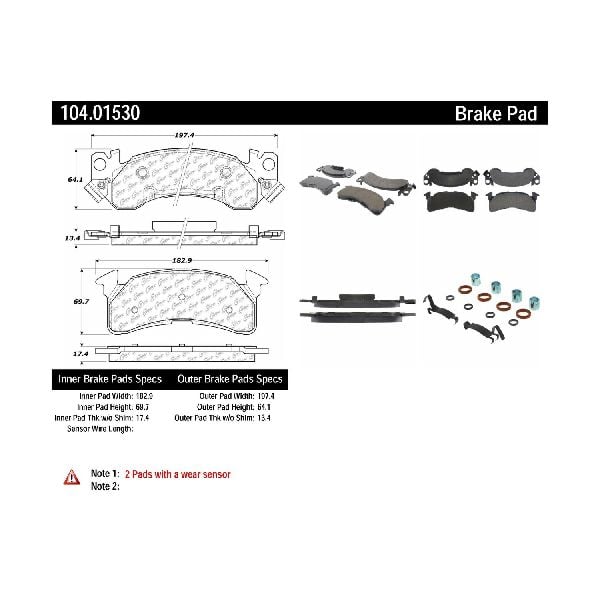 1993 Chevrolet Suburban Disc Brake Pad Set - Front (Centric)