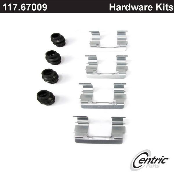 2003-2004 Dodge Dakota Disc Brake Hardware Kit - Front (Centric)