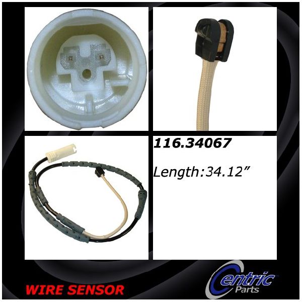 2011-2013 BMW 335i xDrive Disc Brake Pad Wear Sensor - Front (Centric)