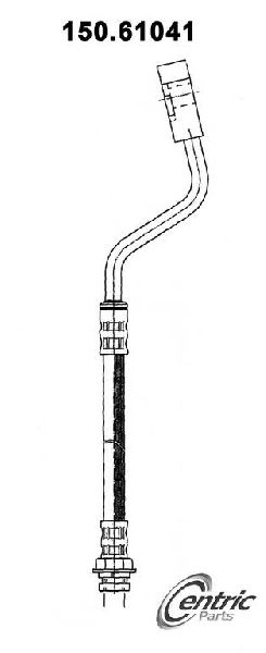 1986 Ford Taurus Brake Hydraulic Hose - Front Right (Centric)