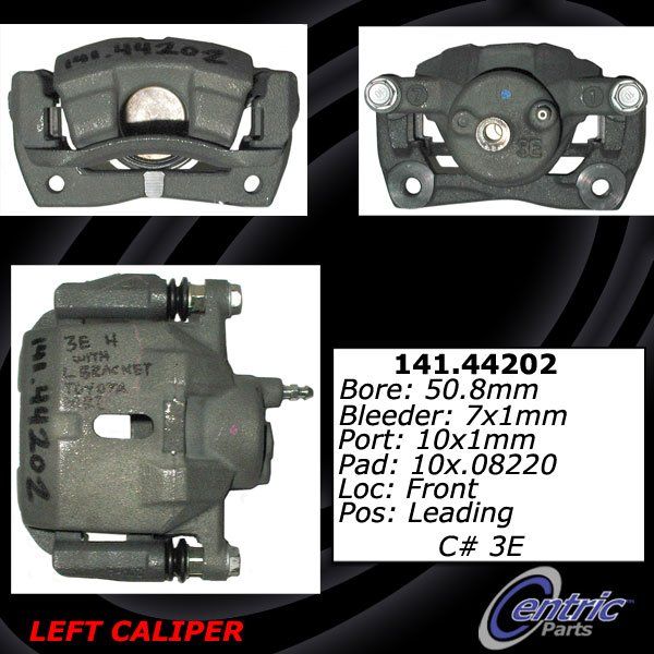 2000-2005 Toyota MR2 Spyder Disc Brake Caliper - Front Left (Centric)