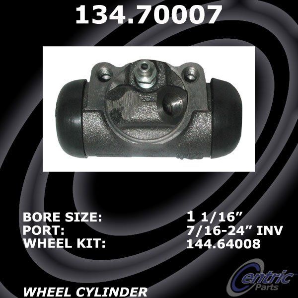 1993-1994 Ford F-250 Drum Brake Wheel Cylinder - Rear Right (Centric)