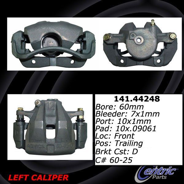 2005-2015 Toyota Tacoma Disc Brake Caliper - Front Left (Centric)