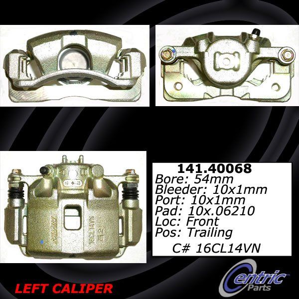 2002-2006 Acura RSX Disc Brake Caliper - Front Left (Centric)