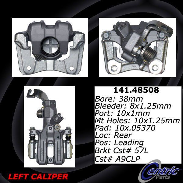 2010-2013 Suzuki Kizashi Disc Brake Caliper - Rear Left (Centric)