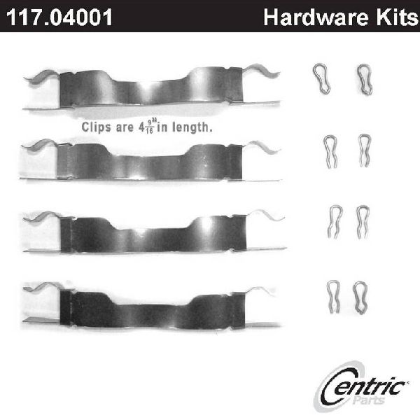 1979-1982 Fiat Strada Disc Brake Hardware Kit - Front (Centric)