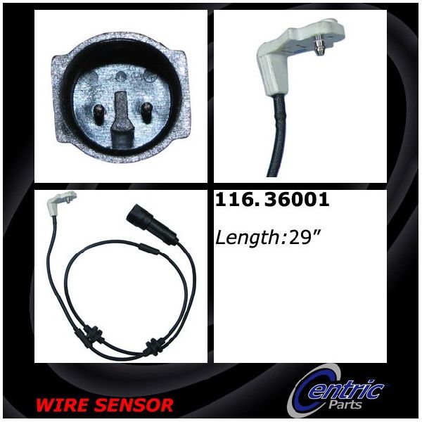 1997-2001 Cadillac Catera Disc Brake Pad Wear Sensor - Front (Centric)
