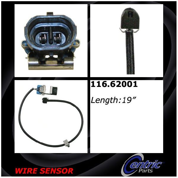 1998-2003 Cadillac Seville Disc Brake Pad Wear Sensor - Front (Centric)