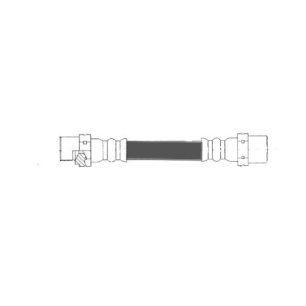 1996-2000 BMW 528i Brake Hydraulic Hose - Rear Left Upper (Centric)