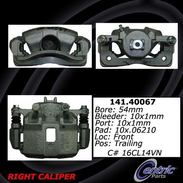 2002-2006 Acura RSX Disc Brake Caliper - Front Right (Centric)
