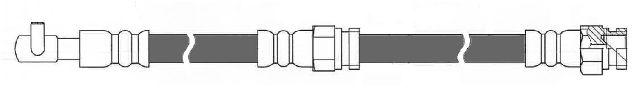2013-2016 Mazda CX-5 Brake Hydraulic Hose - Front Left (Centric)