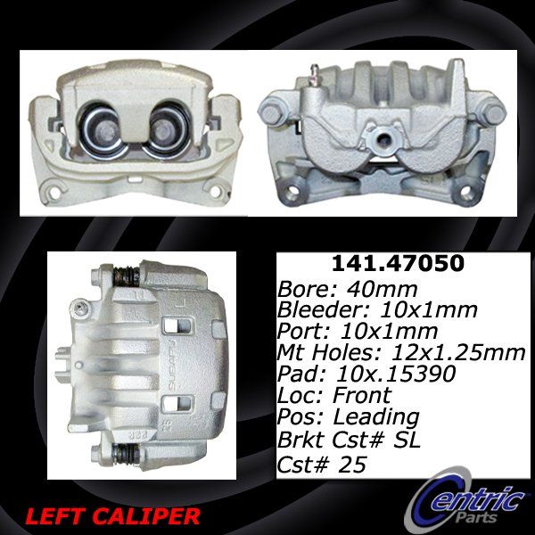 2013-2016 Scion FR-S Disc Brake Caliper - Front Left (Centric)