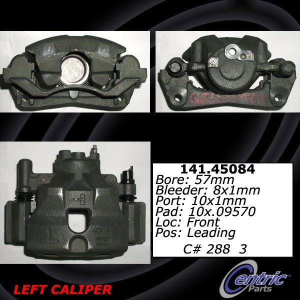 2003-2005 Mazda 6 Disc Brake Caliper - Front Left (Centric)
