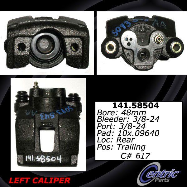 2003-2006 Jeep Wrangler Disc Brake Caliper - Rear Left (Centric)